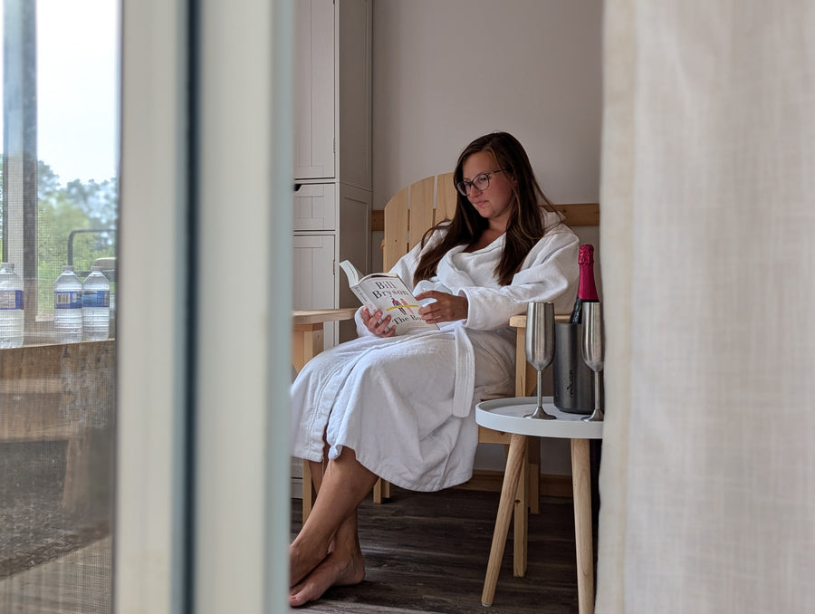 WRNS Premium Embroidered Robe – Wilderness Retreat and Nordic Spa